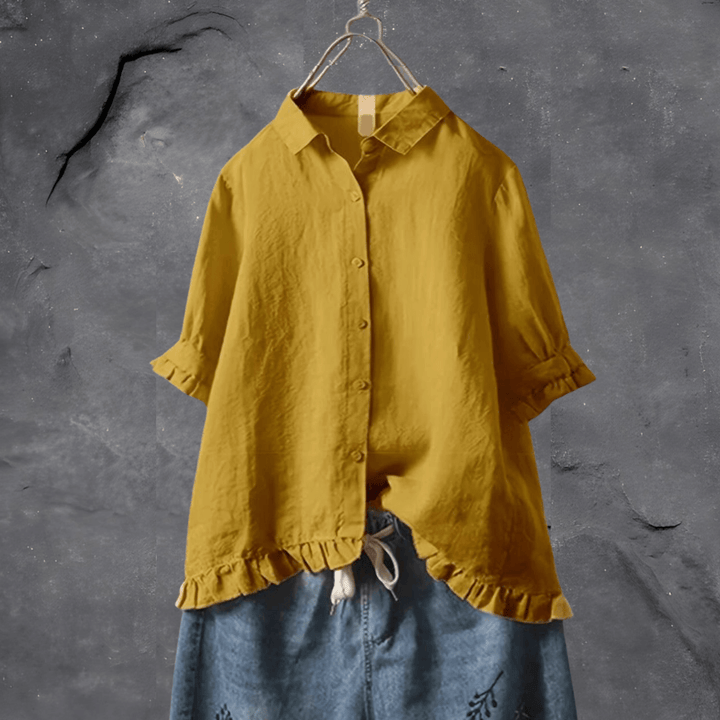 Dana | Ruffled Shirt