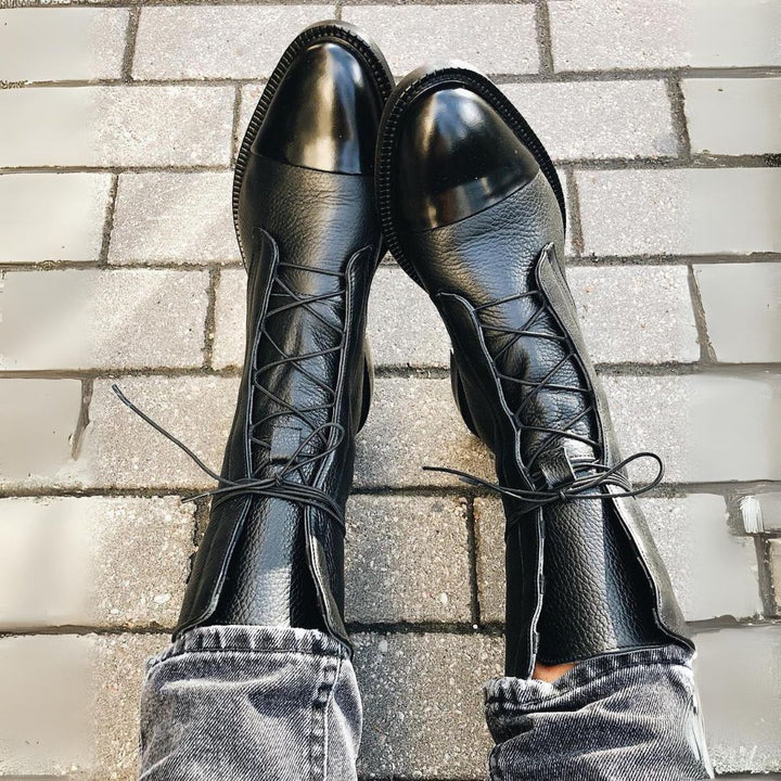 ROMA - VEGAN LEATHER BOOTS