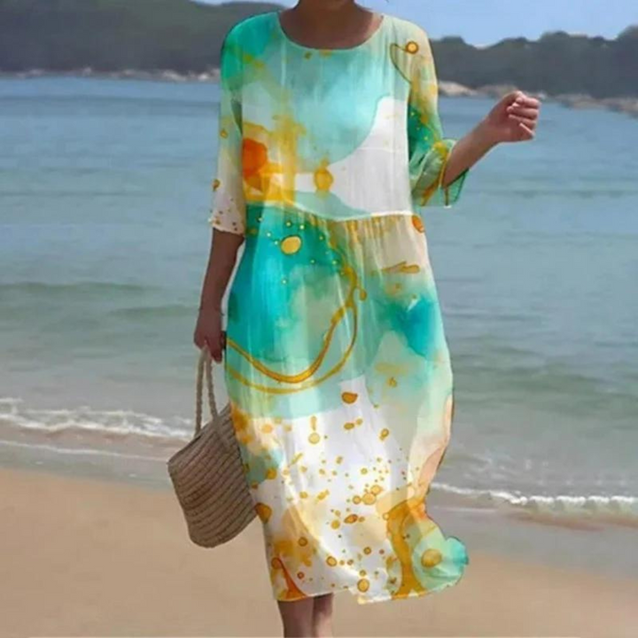 Martha - Elegant Floral Dress