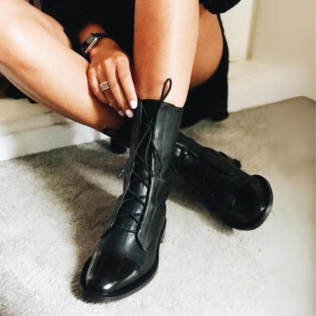 ROMA - VEGAN LEATHER BOOTS