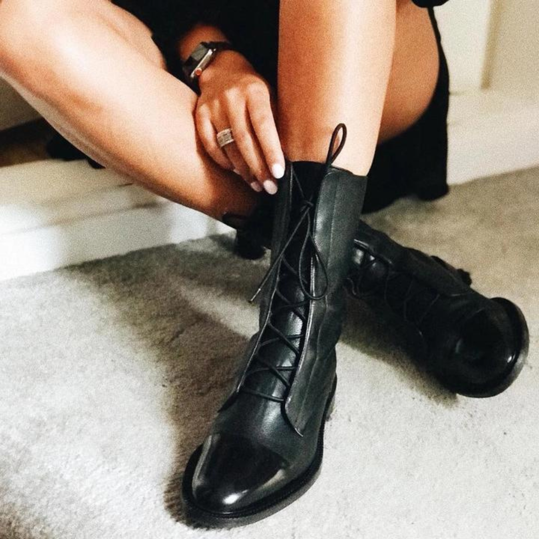 ROMA - VEGAN LEATHER BOOTS