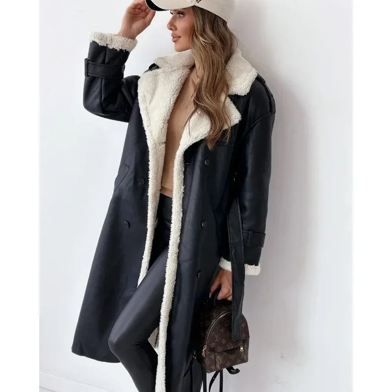 MONROE - SHEARLING WINTER COAT