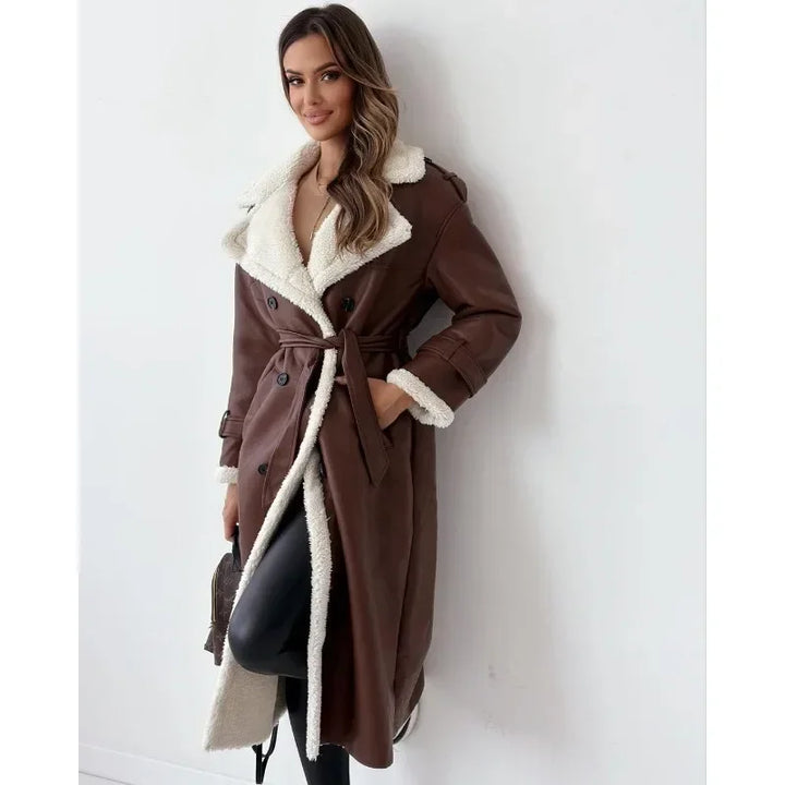 MONROE - SHEARLING WINTER COAT